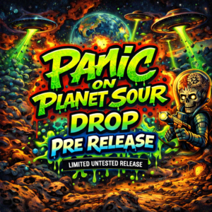 Panic On Planet Sour Drop Pre Release